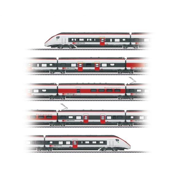 メルクリン(Marklin) HO EC250形電気式高速列車 RABe 501 Giruno(ジル...