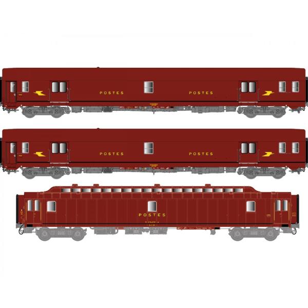 LS Models(エルエスモデルズ) HO Postwagenset 40422