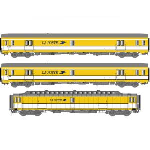 LS Models(エルエスモデルズ) HO Postwagenset 40423｜global-train