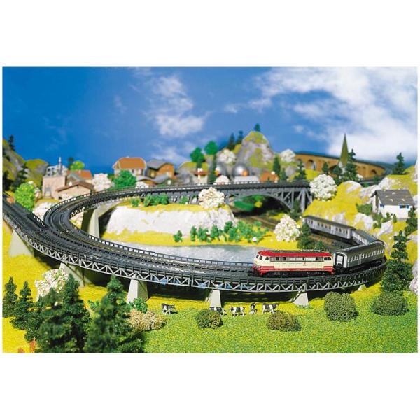 Faller(ファーラー) N 6 Track beds, curved 222543