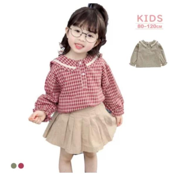 ブラウス フォーマル 女の子 子ども服 子供服 韓国子供服 キッズ ジュニア可愛い 通園 通学 女児...