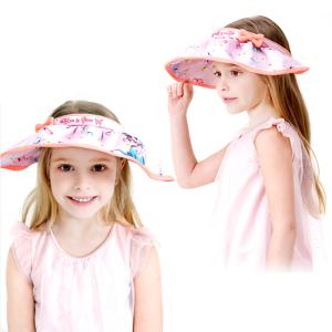 帽子 サンバイザー UVカット 日よけ 紫外線 キャンピング ピンク 子供 こども 女の子 キッズ プレゼント 可愛い キュート キャラクター 人気 春 夏 子供用 つ…｜global-tsuhan