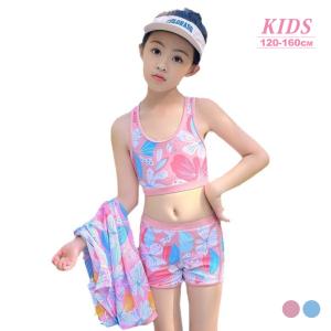 子供水着ラッシュガードセット セパレート キッ...の詳細画像4