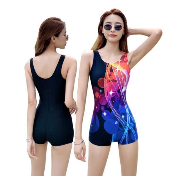 フィットネスウェア 練習用 運動 スポーツ リゾート 水着 体型カバー水着 夏