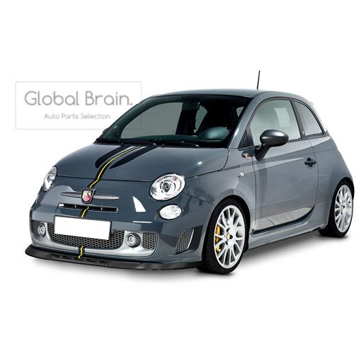 アバルト 500 フィアット フロント リップ スポイラー