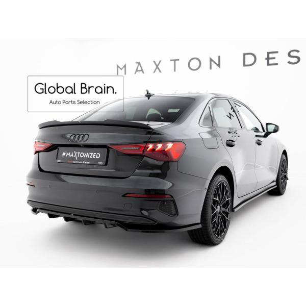 アウディ A3 8Y セダン リア ディフューザー スポイラー