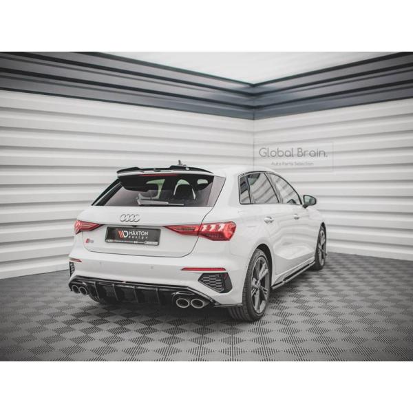 アウディ A3 8Y Sライン スポーツバック リア ディフューザー