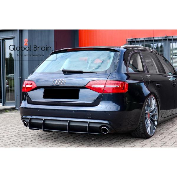 アウディA4 B8 後期 B8.5 標準 リア センター ディフューザー フィン