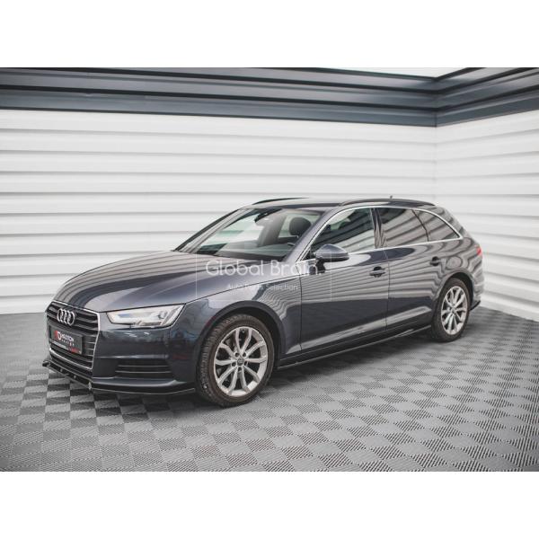 アウディ A4 B9 前期 標準 サイド スカート カバー スポイラー/ サイド スプリッター サイ...