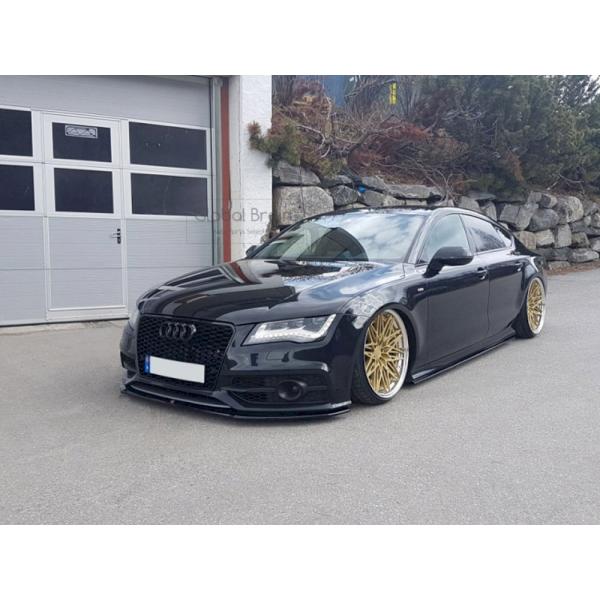 アウディ A7 4G Sライン 前期 S7 フロント リップ スポイラー V1