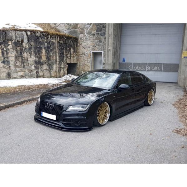 アウディ A7 4G Sライン 前期 S7 フロント リップ スポイラー V2