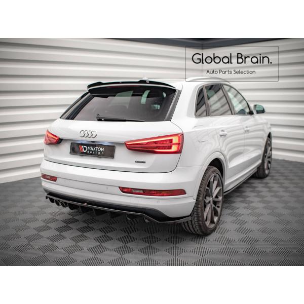 アウディ Q3 8U Sライン 前期 リア ルーフ スポイラー