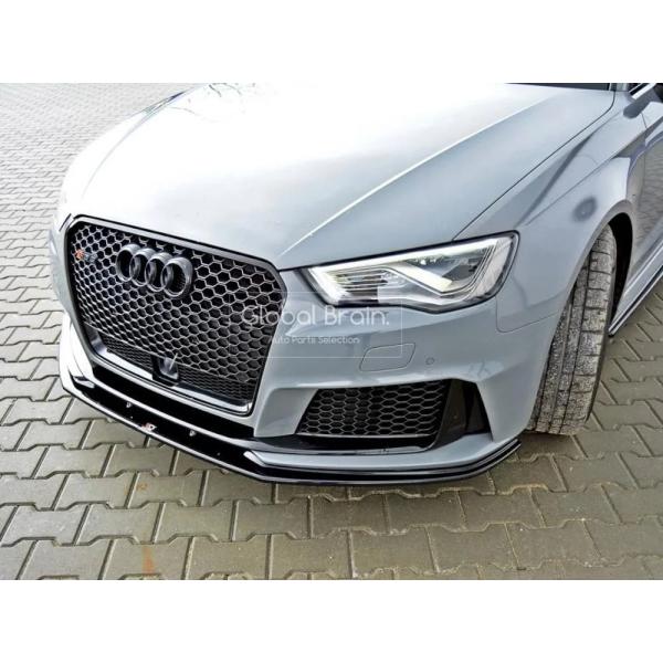 アウディ RS3 8V 前期 スポーツバック フロント リップ スポイラー V2