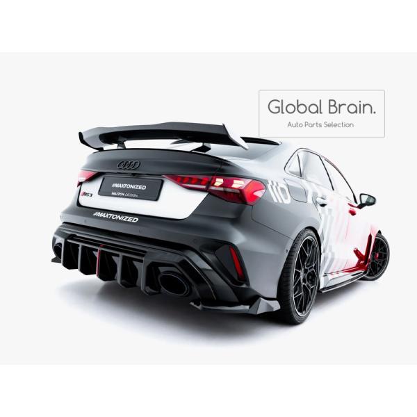 アウディ RS3 8Y 後期 セダン リア サイド スプリッター スパッツ V3