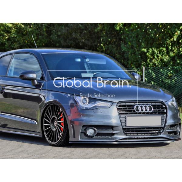 2010-2014 アウディ A1 8X スポーツバック Sライン フロントスプリッター スポイラー