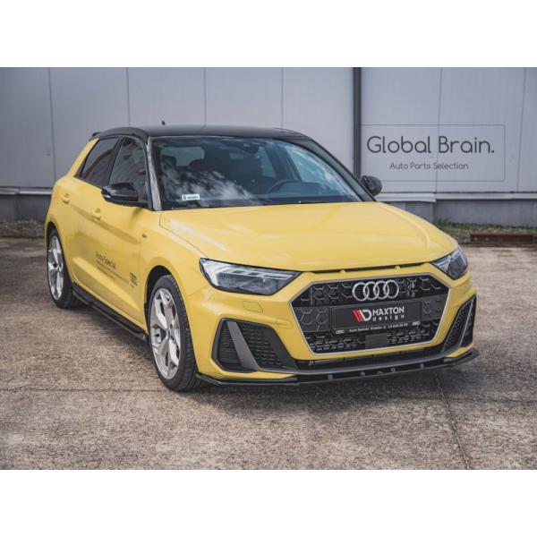 アウディ A1 スポーツバック Sライン GB フロント リップ スポイラー V1