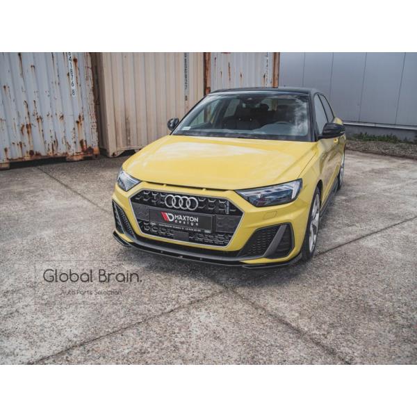 アウディ A1 スポーツバック Sライン GB フロント リップ スポイラー V2