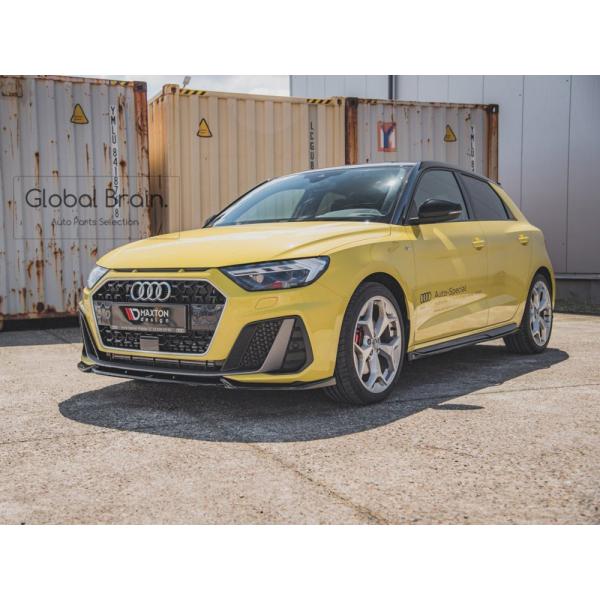 アウディ A1 スポーツバック Sライン GB フロント リップ スポイラー V3