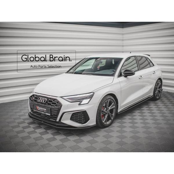 アウディ A3 8Y Sライン/ S3 フロント リップ スポイラー レーシング