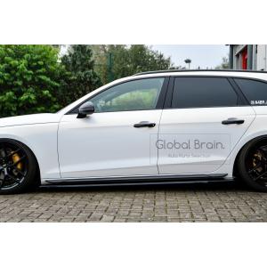 アウディ A4 アバント B8 8KCDN 8KCDNF 後期 サイドステップ エアロ