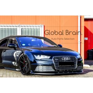 カッコイイ！！アウディa6 C7 .4GRS バンパー一式！ AUDI アウディ C7 4G A6 S6 前期用 RS6タイプ フロントバンパー PP