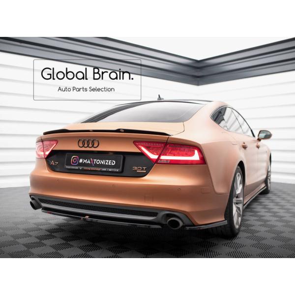 アウディ A7 4G 前期 リア トランク スポイラー