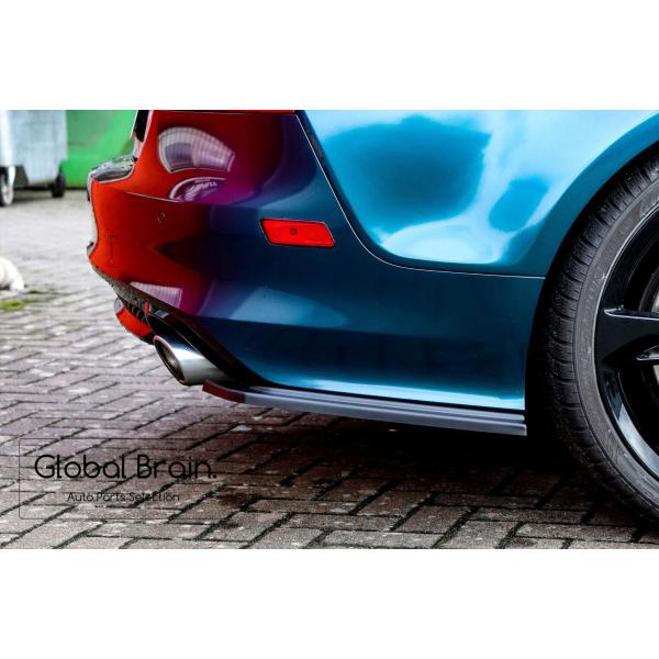 アウディ A7 4G Sライン 前期 リア サイド スプリッター スパッツ