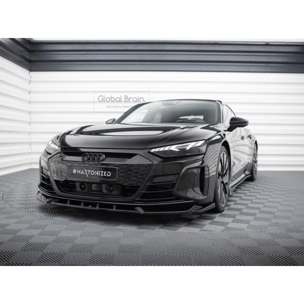 アウディ e-トロン e-tron GT / RS フロント リップ スポイラー V1