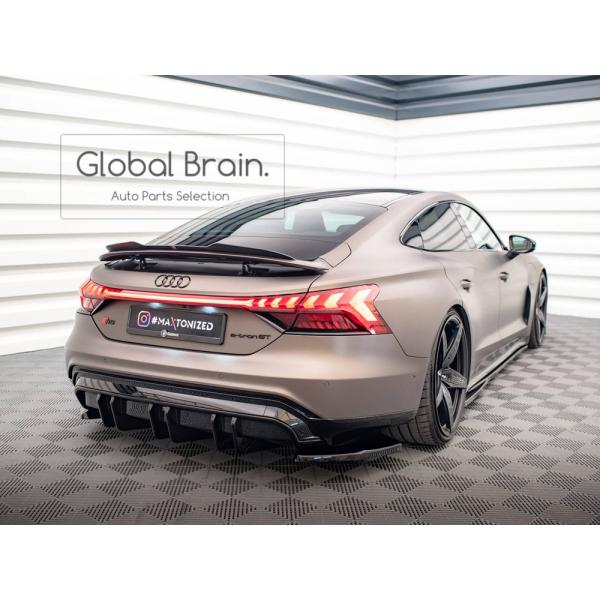 アウディ e-トロン e-tron GT / RS リア サイド スプリッター リア スパッツ V2