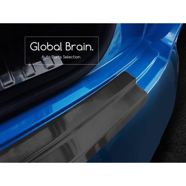 アウディ e-トロン e-tron リア バンパー プロテクター ガード ブラック