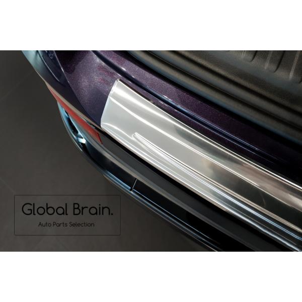 アウディ Q4 e-トロン e-tron リア バンパー プロテクター ガード シルバー