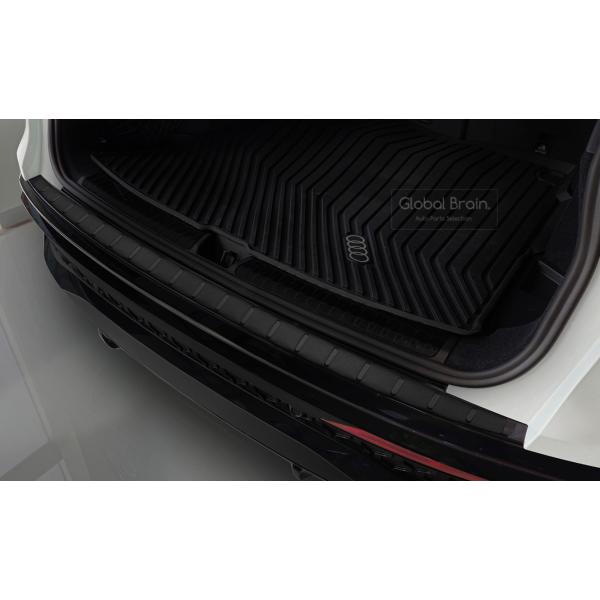 2025- アウディ Q5 GU リア バンパー プロテクター ガード マットブラック