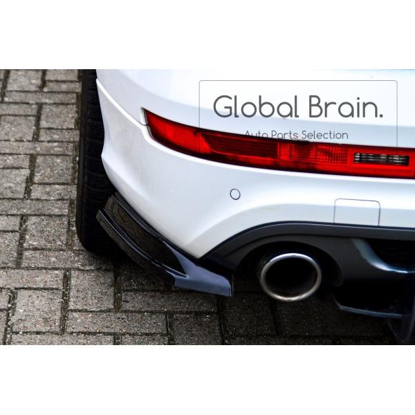 アウディ Q7 4L 後期 Sライン リア サイド スプリッター スパッツ