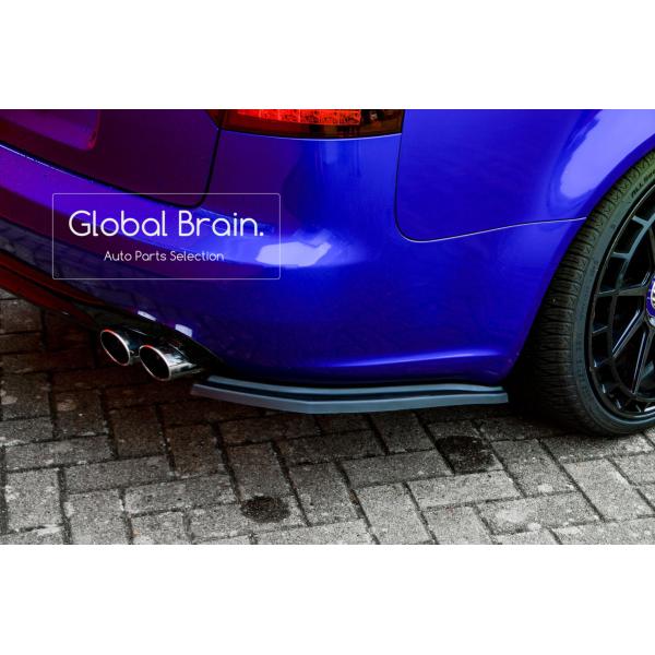 2004-2009 アウディ S4 B7 リア サイド スプリッター すパッツ
