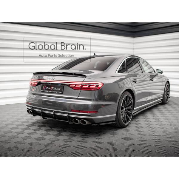 アウディ S8 D5 リア センター ディフューザー フィン レーシング