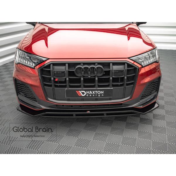 アウディ SQ7 Q7 Sライン 中期 フロント リップ スポイラー
