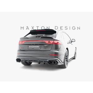 Audi（アウディ） Q8 リア バンパー プロテクター ガード シルバー