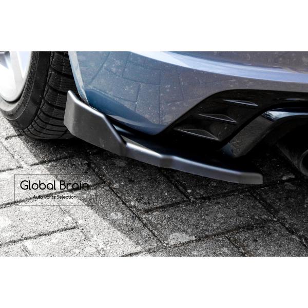 アウディ TT RS TTRS 8S 後期 リア スプリッター スパッツ+ウィングレット