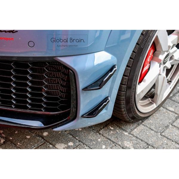アウディ TT RS TTS 8S 後期 フロント バンパー カナード