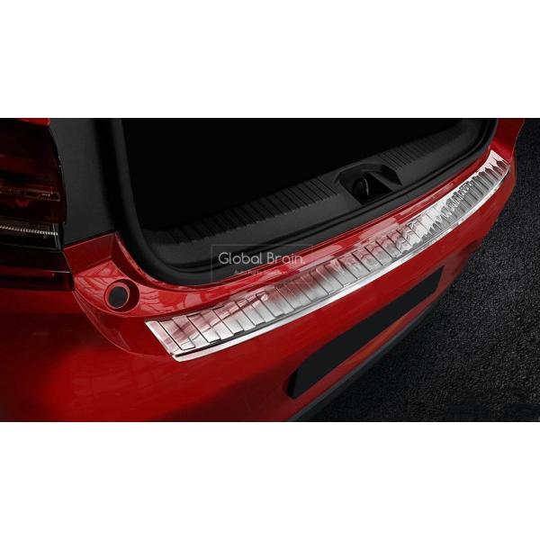 2020- ルノー ルーテシア リア バンパー プロテクター ガード (シルバー)