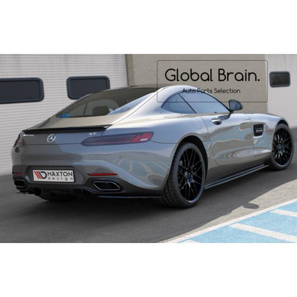 メルセデス AMG GT S C190 リア サイド スプリッター