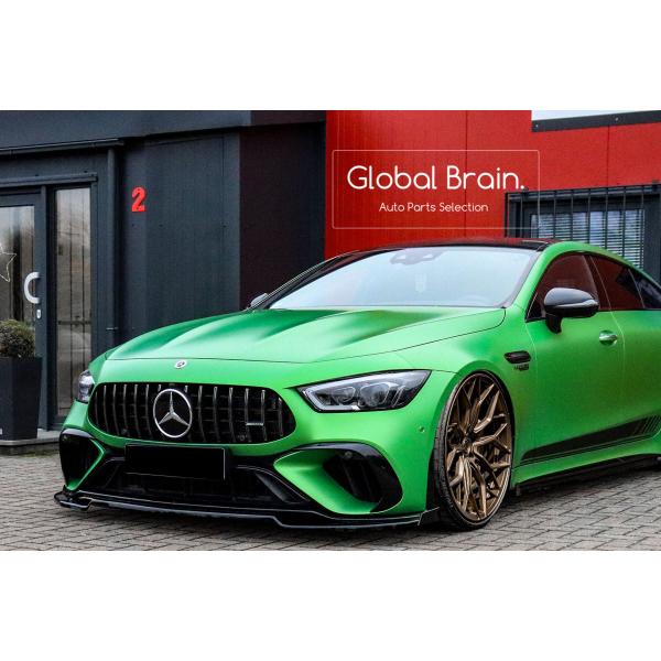 2022-2024 メルセデスベンツ AMG GT63 ED1 フロント リップ スポイラー+ウィン...