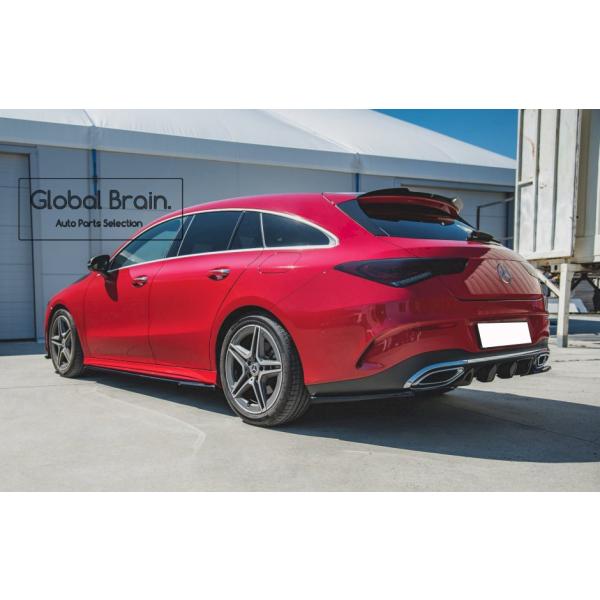 メルセデスベンツ CLA W118 C118 X118 AMGライン サイド スカート カバー スポ...