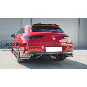 メルセデスベンツ CLA X118 AMGライン リア サイド スプリッター スパッツ