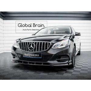 Eクラス　W212 後期　バンパー　フロントリップ FL-50650 純正色塗装 メルセデスベンツ用 Eクラス W212 S212 後期 AMGモデル用