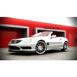 BENZ メルセデス ベンツ R230 SL用 AMGタイプ カーボン トランク