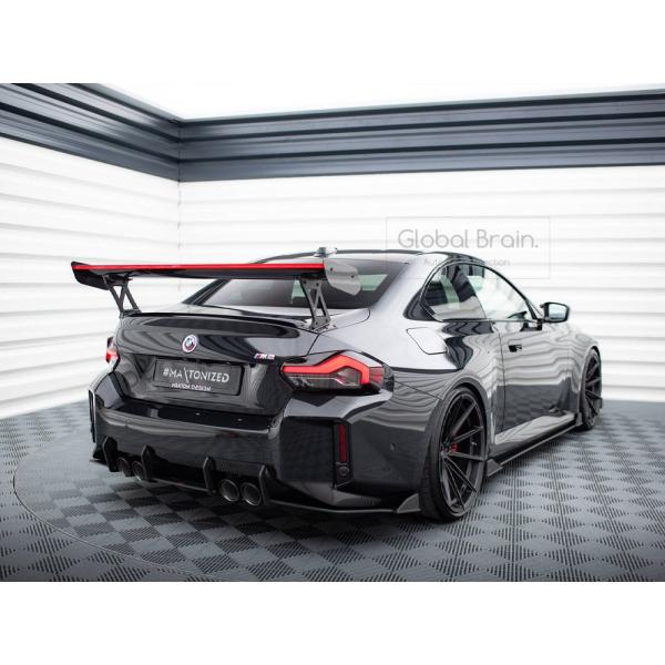 BMW M2 クーペ G87 リア サイド スプリッター スパッツ V2 レーシング