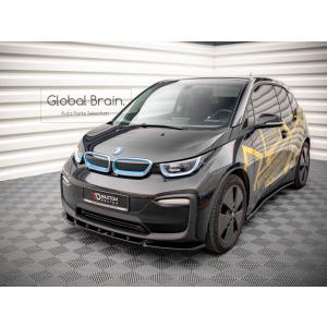  i3 穴あけ不要　フロントスポイラー2022年式以降 カーボンタイプ BMW 2017-2022 BMW i3 後期 フロント リップ スポイラー V1 : Global