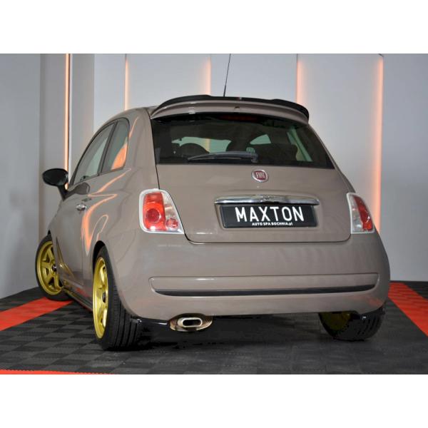 2007-2014 フィアット 500 リア サイド スプリッター スパッツ