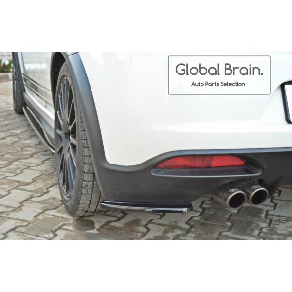 2007-2010 フィアット グランデプント アバルト リア サイド スプリッター スパッツ